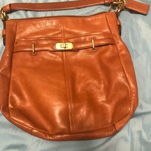 Leather Coach Bag